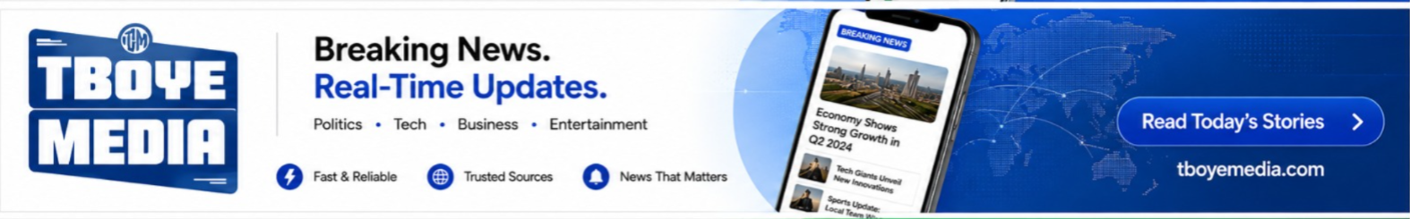 Tboye Media — Breaking News. Real-Time Updates.