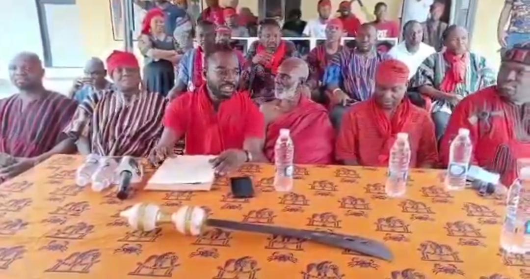 Nii Boi Royal Family — 2026 Press Conference (Wide)